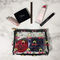 Cherry Print Clear PVC Makeup Cosmetic Bag Untuk Bepergian