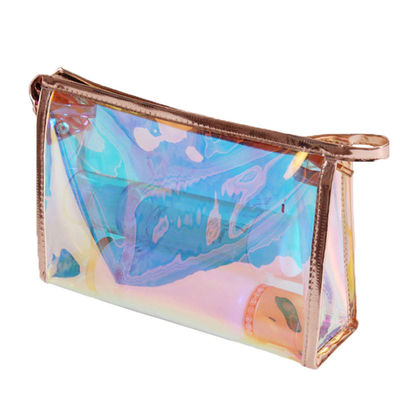 Tas Organizer Perlengkapan Mandi Travel Holografik Tahan Air Untuk Gadis